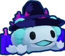 Shiny XL Harvest Axolotl Plushie