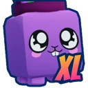 Shiny XL Jester Bunny