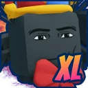 Shiny XL JESTER FACE GOD
