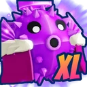 Shiny XL King Pufferfish