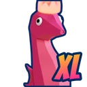 Shiny XL King Seahorse