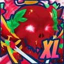 Shiny XL King Skull