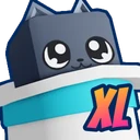 Shiny XL Kitty Tophat