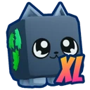 Shiny XL Leaf Kitty