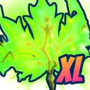Shiny XL Lucid Leaf