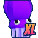 Shiny XL Lucky Squid