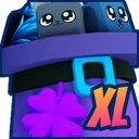 Shiny XL Lucky Tophat