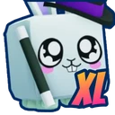 Shiny XL Magic Bunny