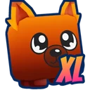Shiny XL Magma Fox