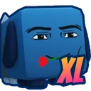 Shiny XL Man Face Dogcat