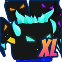 Shiny XL Neon Crystal Hydra