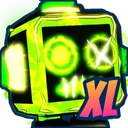 Shiny XL Neon Robot