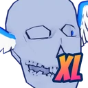 Shiny XL OG King Skull