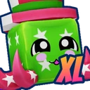 Shiny XL Patriotic Octopus