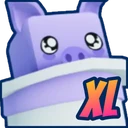 Shiny XL Pig Tophat