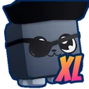 Shiny XL Pirate Kitty