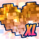 Shiny XL Pixel Heart