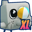 Shiny XL Playful Seal