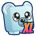 Shiny XL Polar Bear