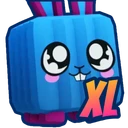 Shiny XL Pumpkin Bunny