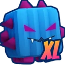 Shiny XL Pumpkin Golem