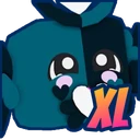 Shiny XL Queen of Hearts