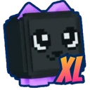 Shiny XL Retro Kitty
