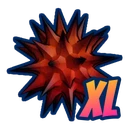 Shiny XL Sea Urchin