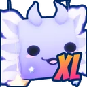 Shiny XL Serene Axolotl