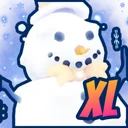 Shiny XL Snowman