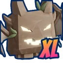 Shiny XL Stone Gargoyle