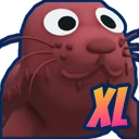Shiny XL Stuffed Seal