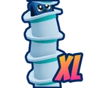 Shiny XL Super Tophat Stack
