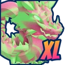 Shiny XL Taffy Dragon