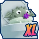 Shiny XL Toilet Puffer