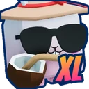 Shiny XL Tropical Bunny