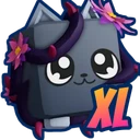 Shiny XL Vine Kitty