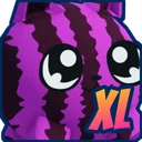 Shiny XL Watermelon Round