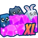 Shiny XL Wealthy Trio