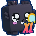 Shiny XL White Rabbit