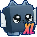 Shiny XL Winged Kitty