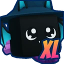 Shiny XL Witch Bat