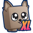Shiny XL Wolf