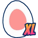Shiny XL Yolk Egg