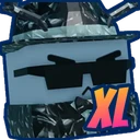 XL Black Sparkletime