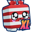 XL Candycane Bunny