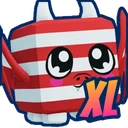 XL Candycane Dragon