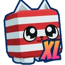 XL Candycane Kitty
