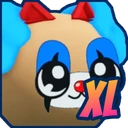 XL Clown Round