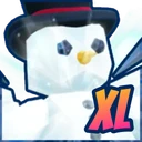 XL Crystal Snowman